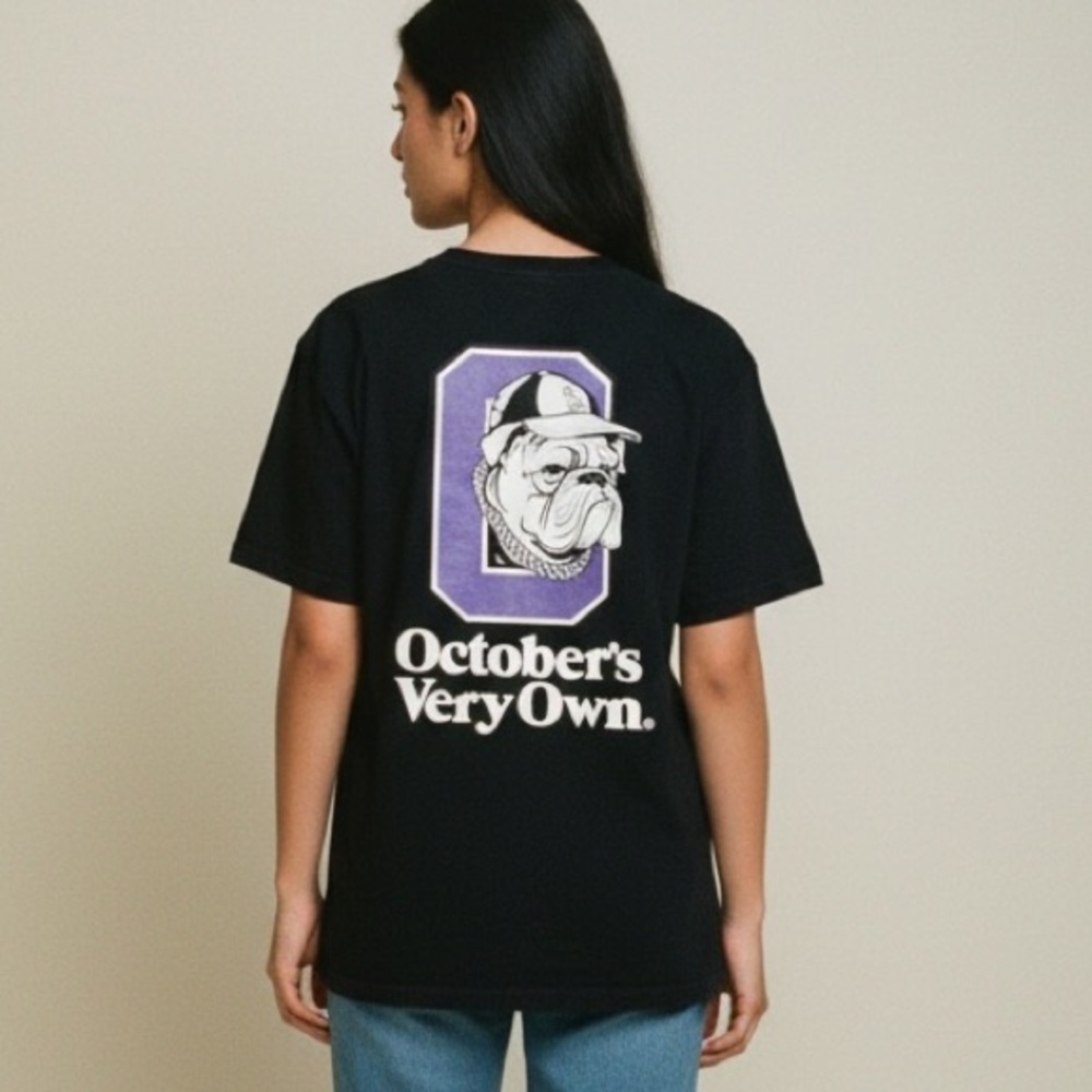 OVO Octobers Very Own Bulldog Tee Shirt